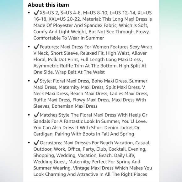 PRETTYGARDEN Wrap Boho Floral Maxi Dress - Picture 12 of 17